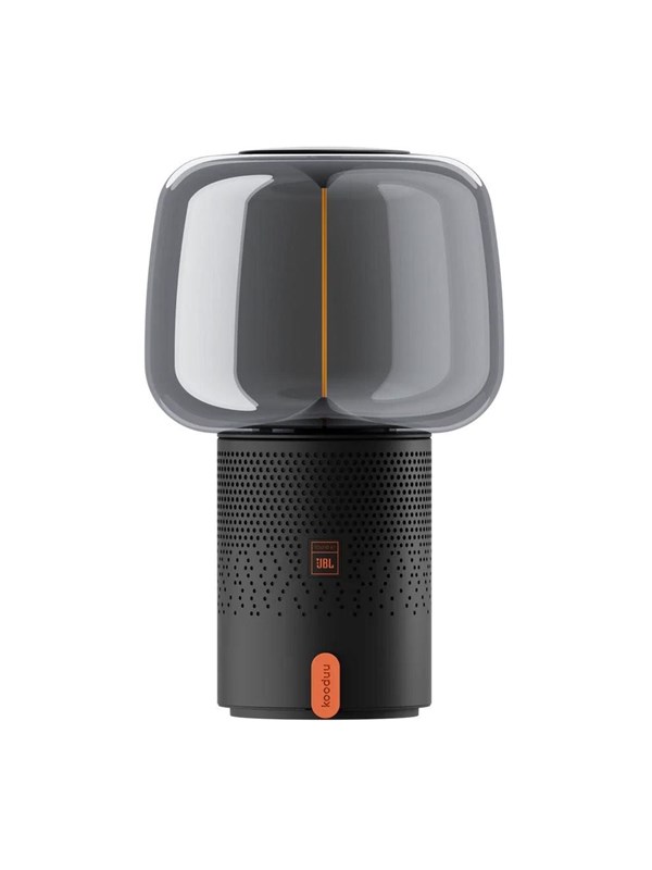 Kooduu Serena Play Portable speaker lamp powered by JBL - Metallic Anthracite