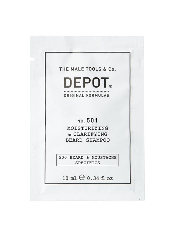 Depot - No. 501 - Pro-Vitamin B5 Beard Shampoo 10 ml