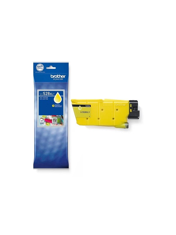 Brother LC528XLY - High Yield - yellow - original - ink cartridge