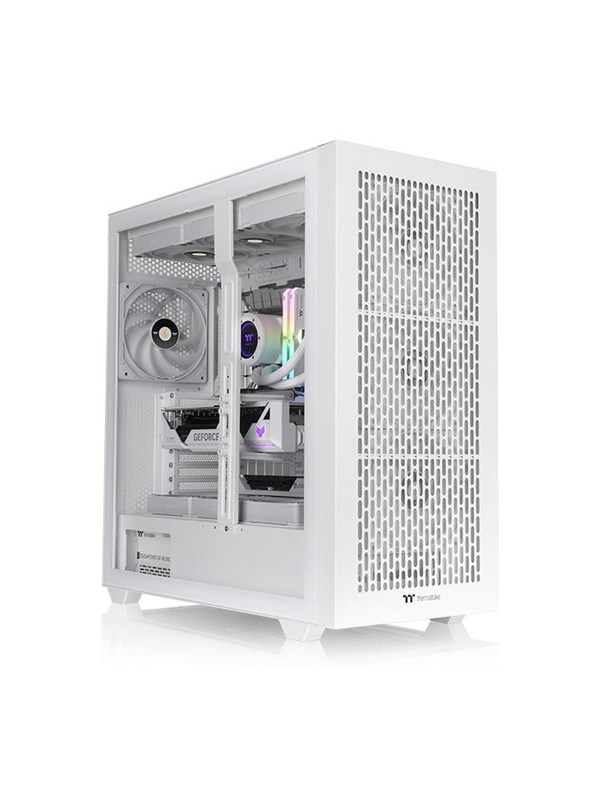 Thermaltake AX500 Full Tower Case - Snow White - Kabinett - Fulltower - Hvit