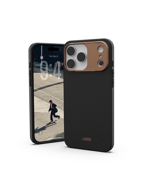UAG Fibr Armr - kevlar graphite/bronze - iPhone 17 Pro Max
