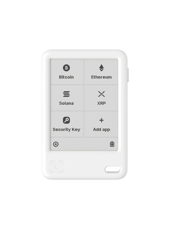 Ledger Nano Gen 5 Glacier White Crypto Hardware Wallet with Recovery Key