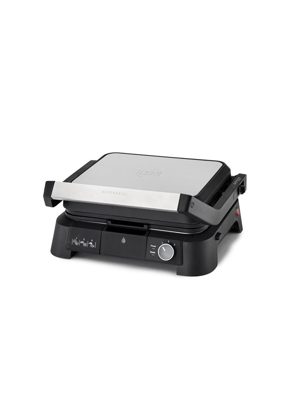 OBH Nordica SuperGrill 3in1 Stainless steel