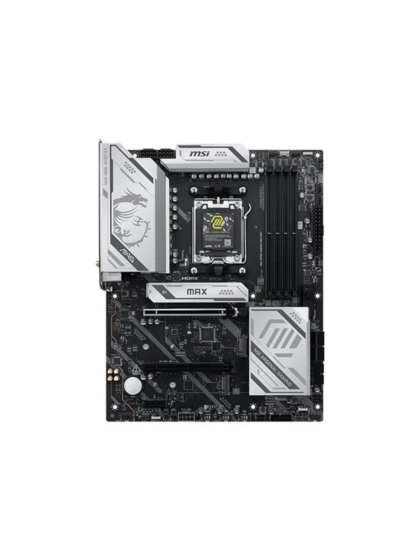MSI MAG X870E GAMING MAX WIFI - motherboard - ATX - Socket AM5 - AMD X870E Hovedkort - AMD X870E - AMD AM5 - DDR5 RAM - ATX