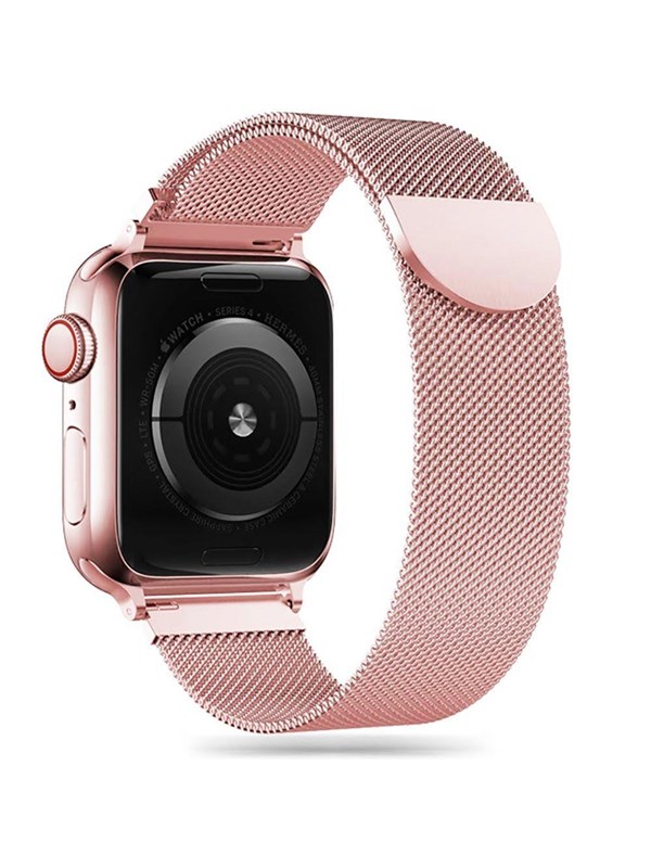 Tech-Protect MilaneseBand Strap for Apple Watch 4 / 5 / 6 / 7 / 8 / 9 / SE (38/40/41 mm) - Pink