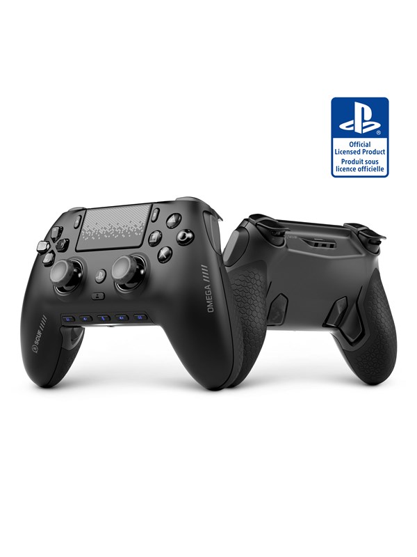 Scuf Omega Wireless Preconfigured Controller - Black - Wireless Controller - Sony PlayStation 5