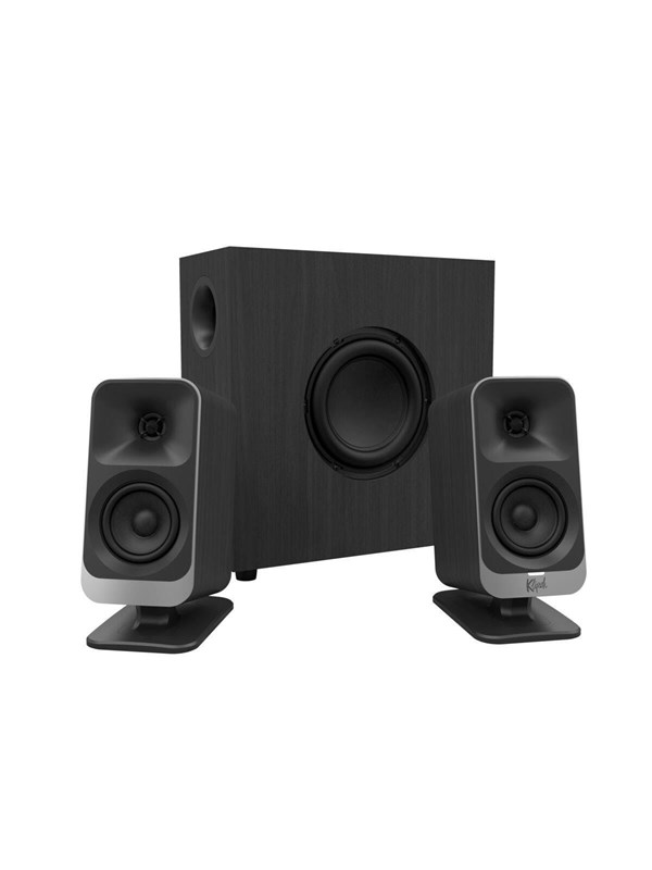 Klipsch ProMedia Lumina - Svart - 2.1 kanaler - Svart