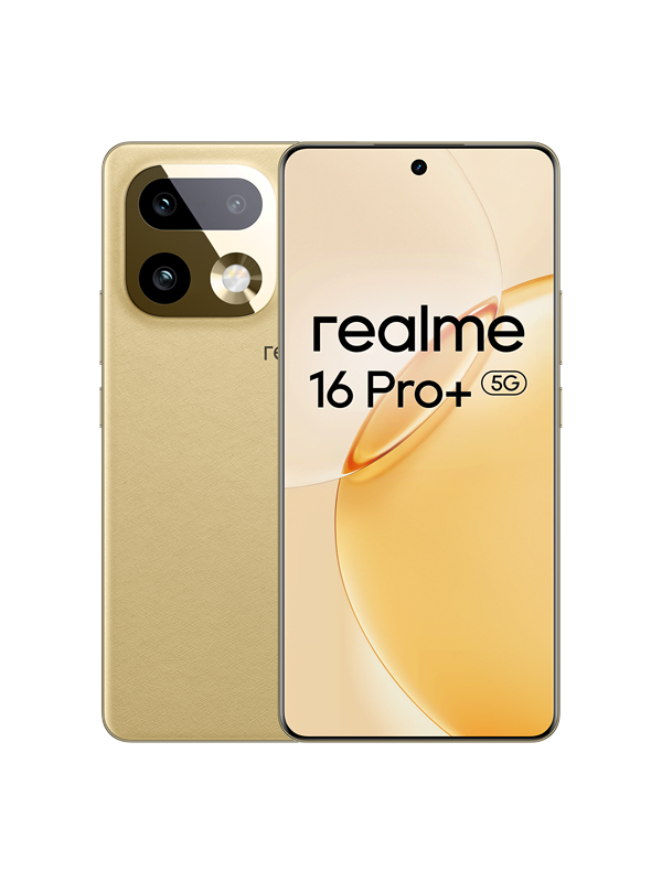 realme 16 Pro+ 5G 256GB/8GB - Master Gold