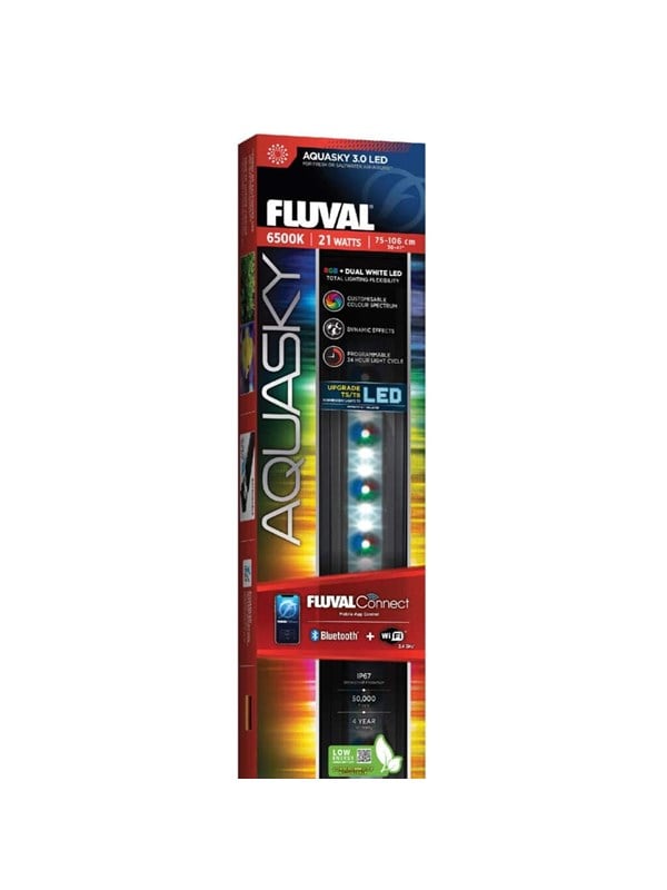 FLUVAL Aquasky 3.0 LED m/WiFi & BT, 21W, 75-106 cm