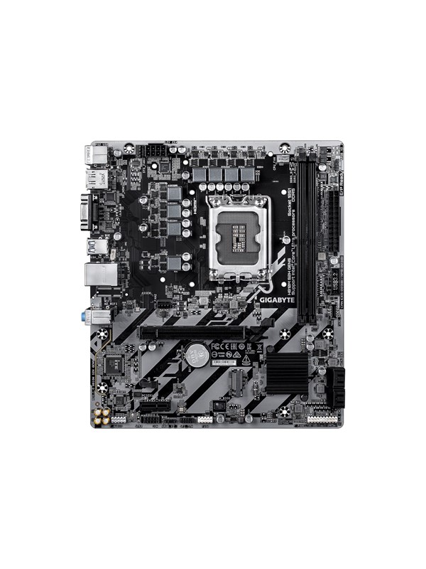 GIGABYTE H810M S2H GEN5 - motherboard - micro ATX - LGA1851 Socket - H810 Hovedkort - Intel H810 - Intel LGA1851 - DDR5 RAM - Micro-ATX