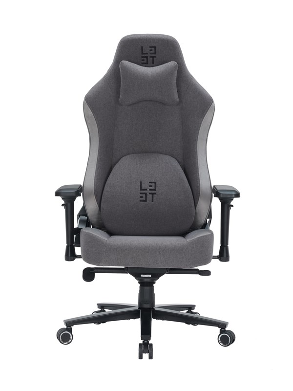 L33T Neolite Gamingstol - Grå - Stoff - 154 kg