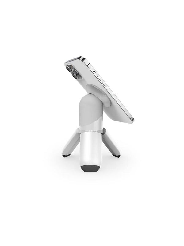 STM MagPod - iPhone TriPod with MagSafe Compatibility - white