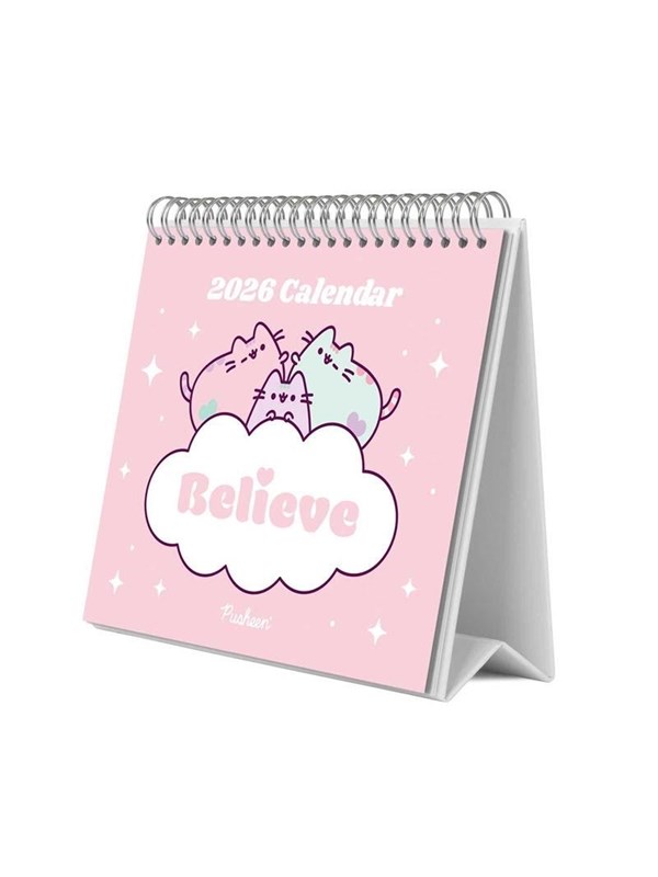 Pusheen - Desk Calendar 2026 17x20 cm