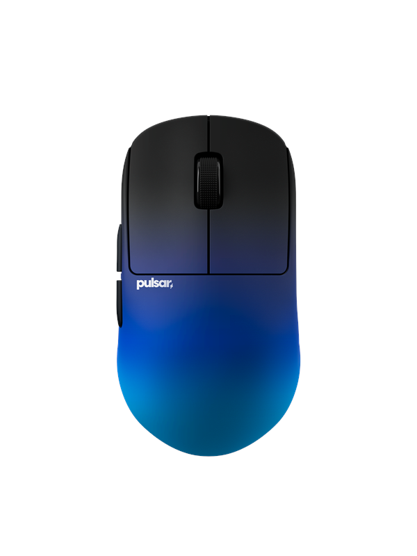 Pulsar X2H CRAZYLIGHT Mini (BadSeed Tech Edition) - Gaming mus - Optisk - 5 knapper - Blå