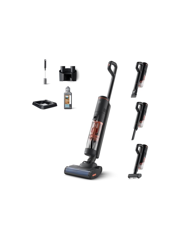Philips Skaftstøvsuger 6000 Series XW6264 - vacuum cleaner - cordless - stick/handheld - coral mood
