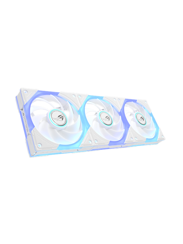 ASUS ROG EURUX GR120 ARGB White (3-pack) - Kabinettvifte - 120mm - Hvit - 33 dBA