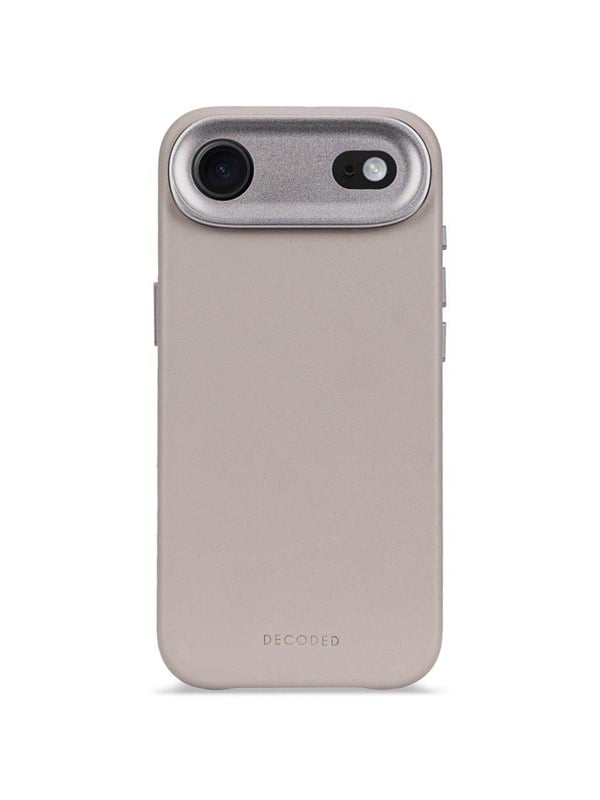 Decoded - Leather Backcover for iPhone 17 Air - Solid Clay
