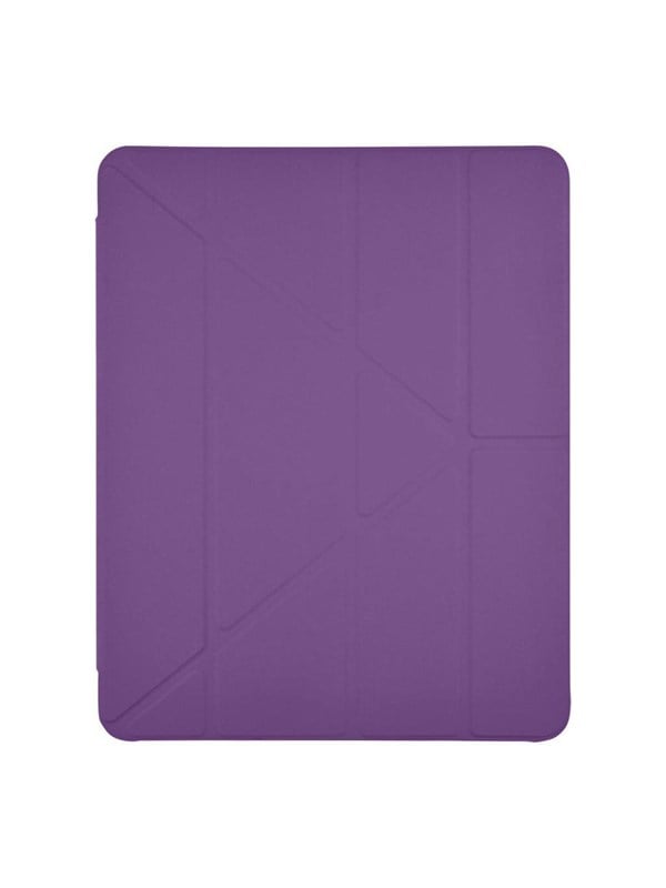 Pomologic - BookFold Clear w/Pencil for iPad Pro 13 M4/M5 Clear/Purple
