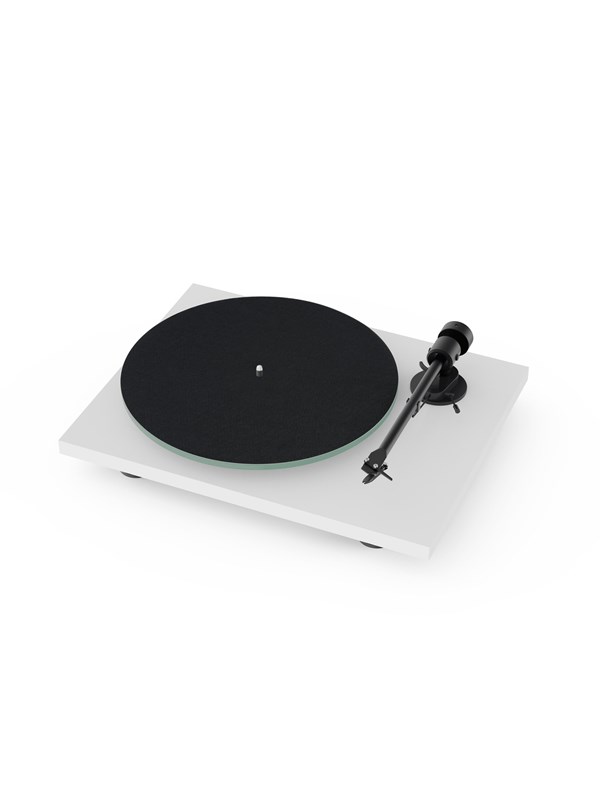 Pro-Ject T1 EVO OM10 - Platespiller Hvit