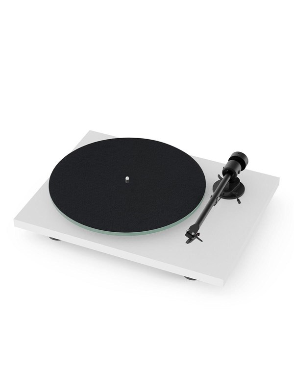 Pro-Ject T1 EVO Phono OM10 - Platespiller Hvit