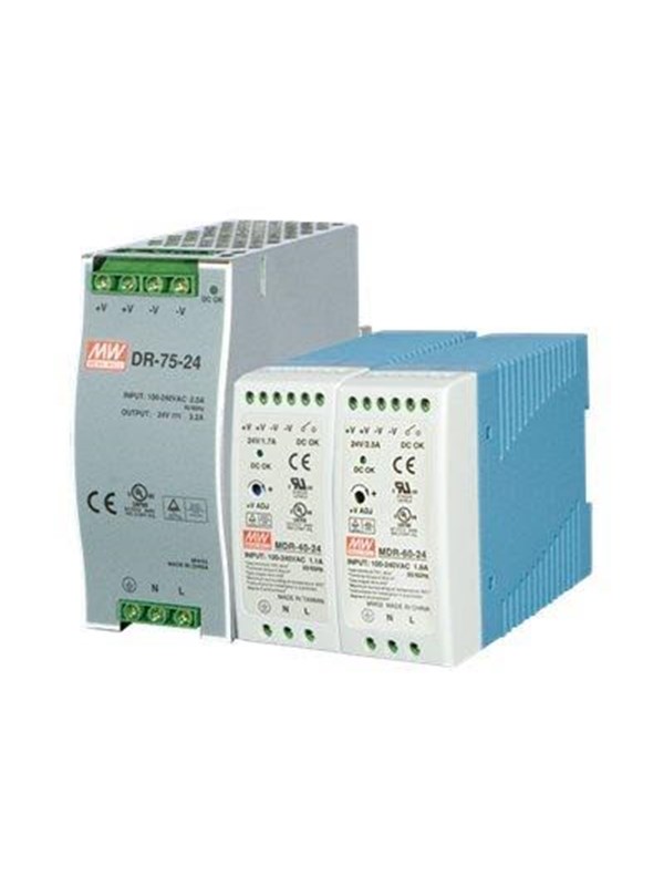 PLANET MEAN WELL MDR-60-24 Strømforsyning (PSU) - 60 Watt - ATX - 80 Plus