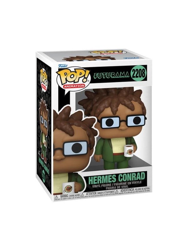 Funko! - Funko POP Vinyl Futurama S5 Hermes w/Mug