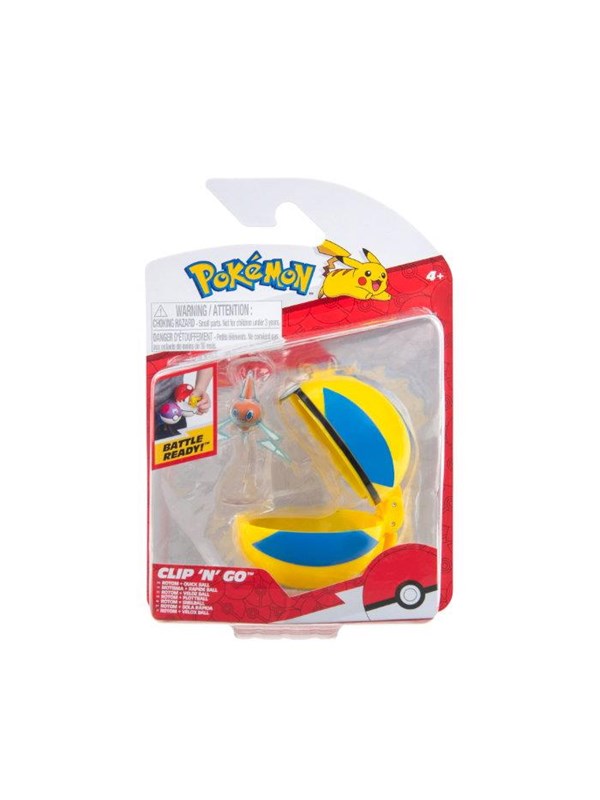 Pokemon Clip N Go Rotom Quick Ball W21