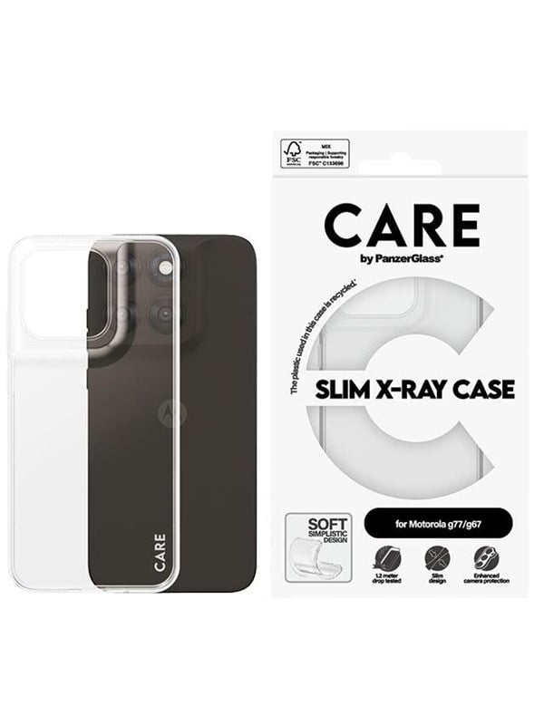 TPU Case Transparent Motorola moto g77/g67