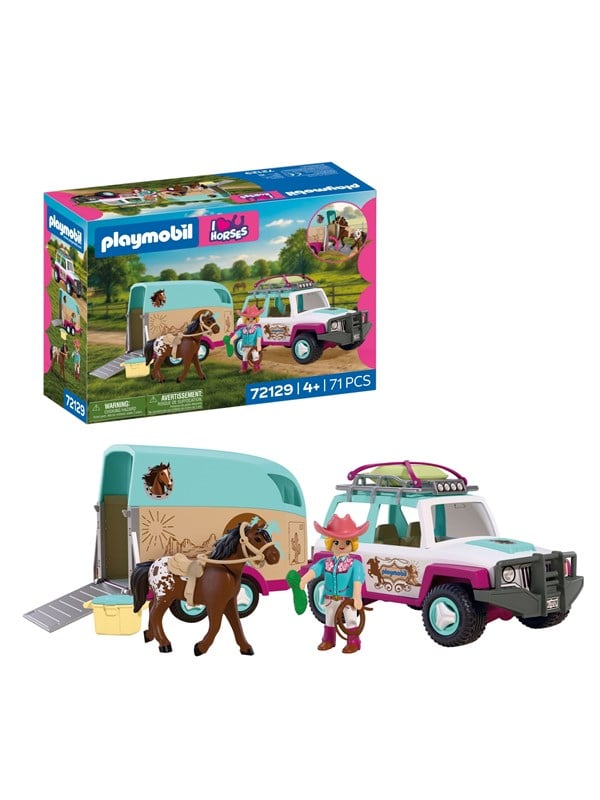Playmobil - Kjøretøy med hestehenger