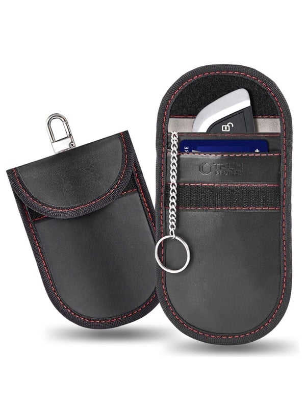 Tech-Protect KLR100 RFID Case - Black & Red