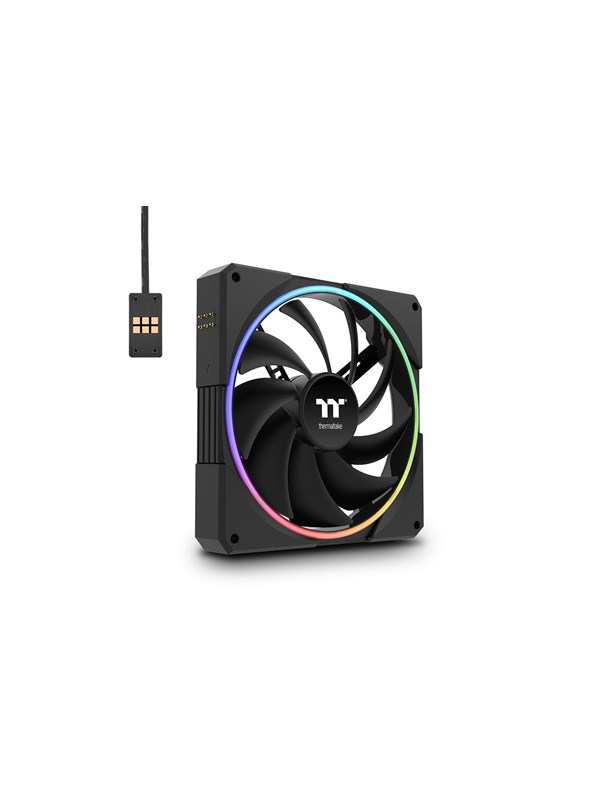 Thermaltake TS140 EX RGB PC Cooling Fan - Black (3pack) - Kabinettvifte - 140mm - Svart - 32 dBA