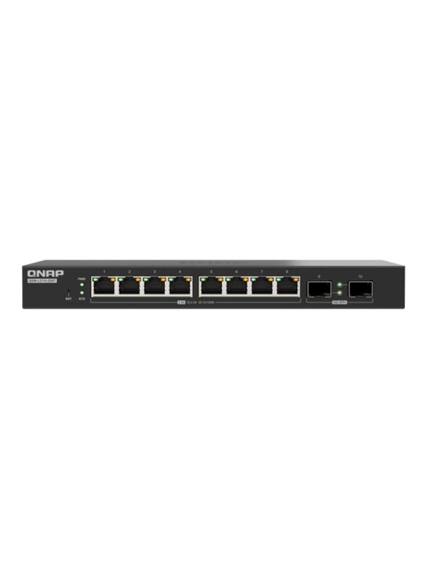 QNAP QSW-L2110-2S8T 8-Port 2.5GbE RJ45 7 2x 10GbE SPF+
