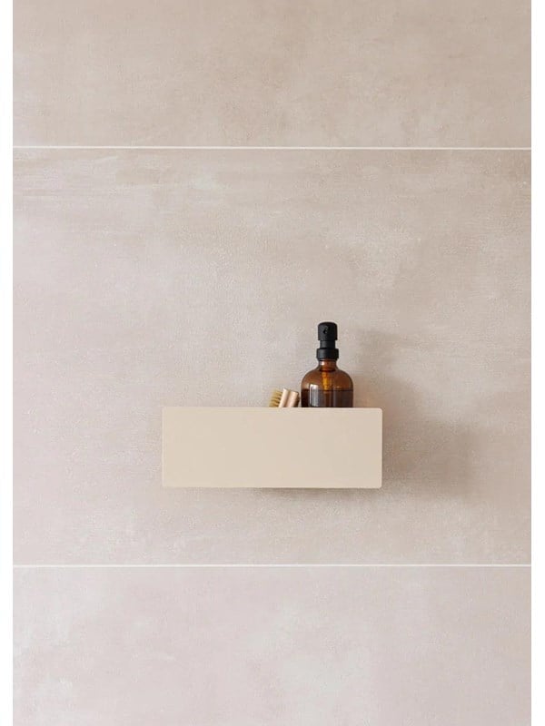 Metallbude Shea Dusjhylle - Liten - Cream
