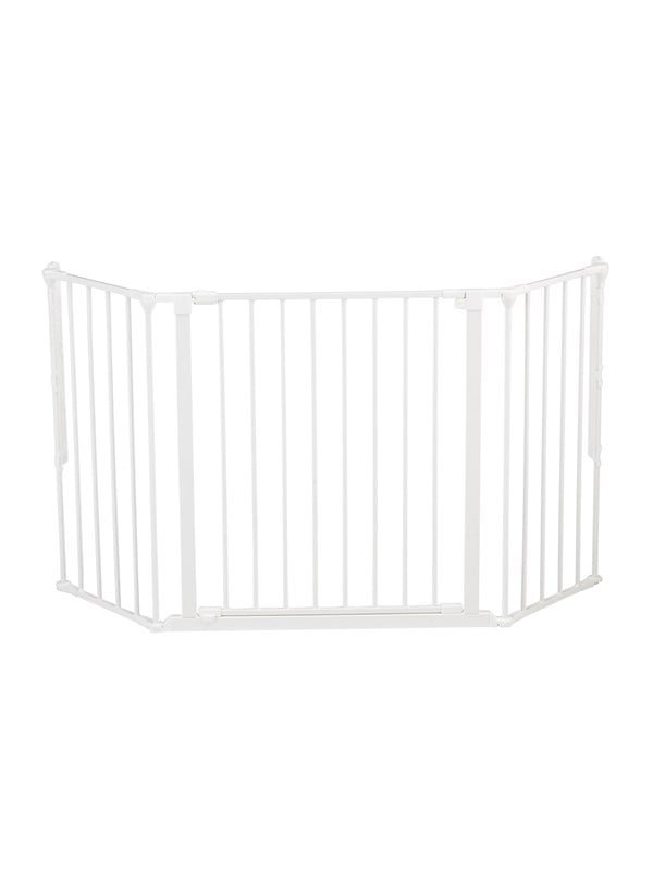 BabyDan Flex M sikkerhedsgitter hvid 90-146 cm