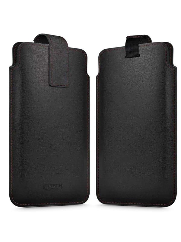 Tech-Protect SM65 case for 6.0-6.9" smartphones - black and red