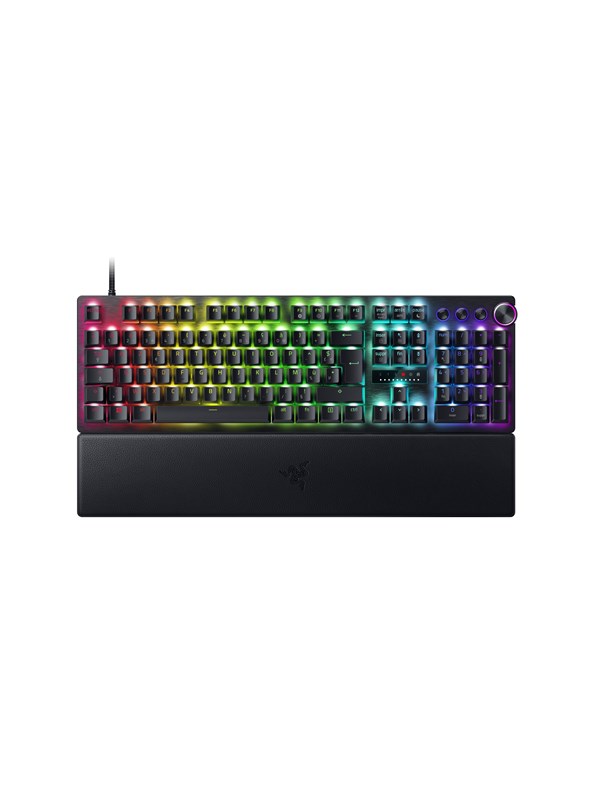 Razer Huntsman V3 Pro Keyboard - Gamingtastatur - Fransk - Svart