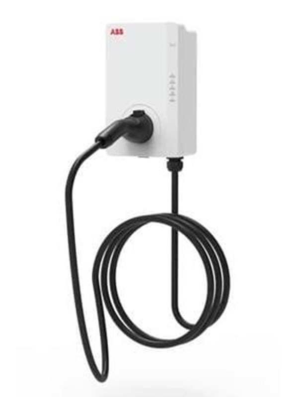 ABB Terra AC W22-G5-R-C-V2-0 charging box Type 2 5 m cable, 3-phase/32 A, with RFID and 4G, Version 2