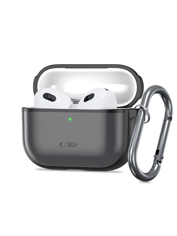 Tech-Protect  Silicone Case for AirPods Pro 3 - Matte Black