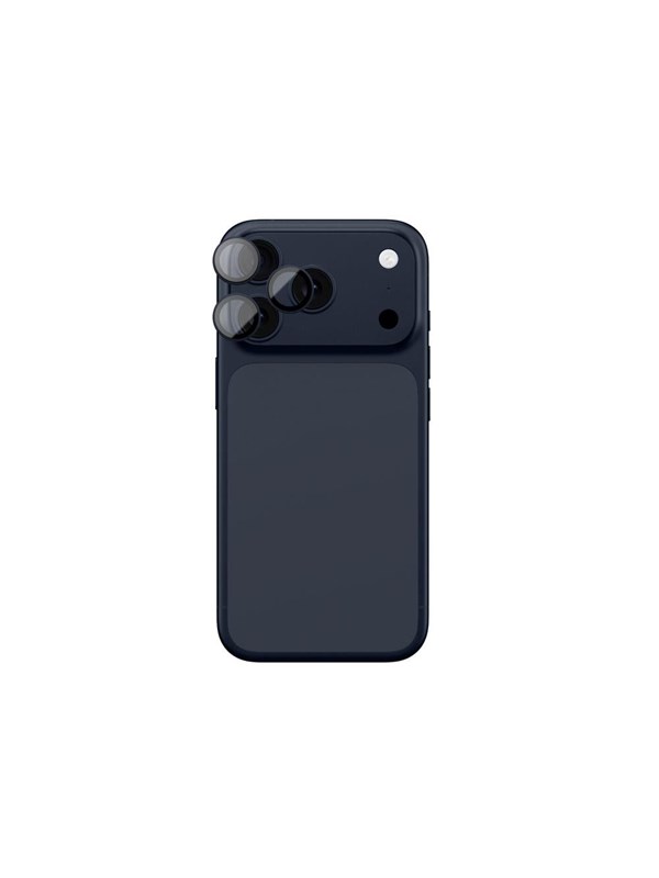 AmazingThing Lens Glass for iPhone 17 Pro / Pro Max with Blue Aluminum Frame