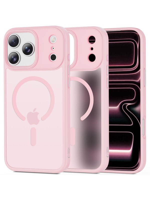 Tech-Protect MagMat MagSafe Case for iPhone 17 Pro Max - Pink