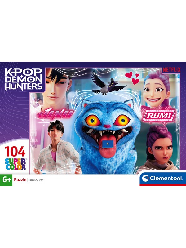 Clementoni Puslespill K-Pop Demon Hunters 3, 104 brikker