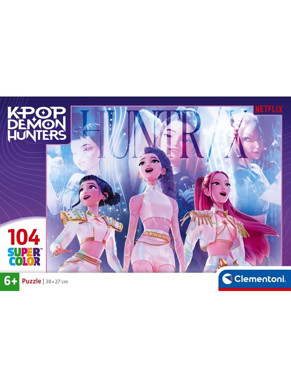 Clementoni Puslespill K-Pop Demon Hunters 1, 104 brikker