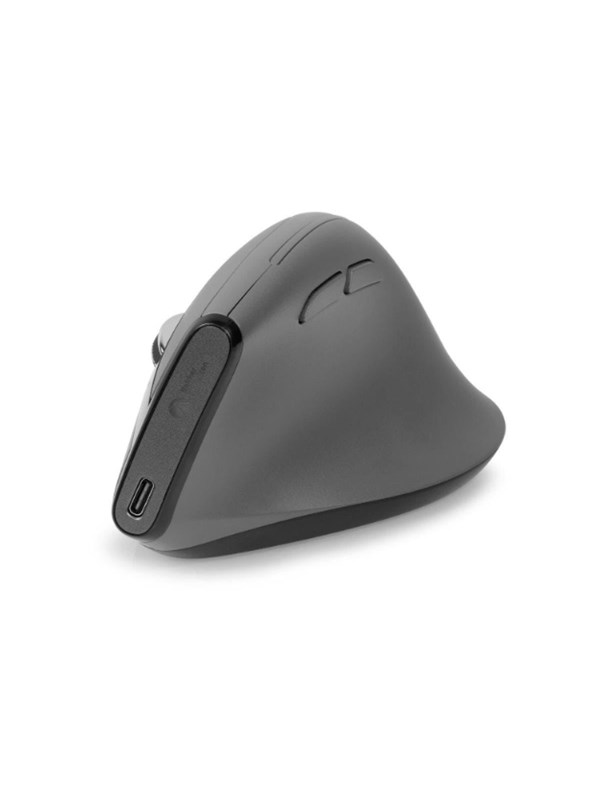 Bakker Elkhuizen BakkerElkhuizen Grip Pro - Vertical mouse - Optisk - 6 knapper - Grå