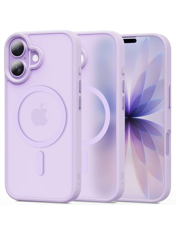 Tech-Protect  MagMat MagSafe Case for iPhone 17 - Purple