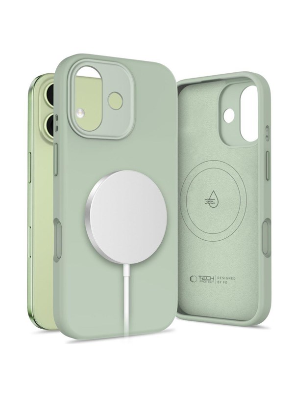 iPhone 17 Tech-Protect Uniq Hybrid Deksel - MagSafe Kompatibel - Grønn