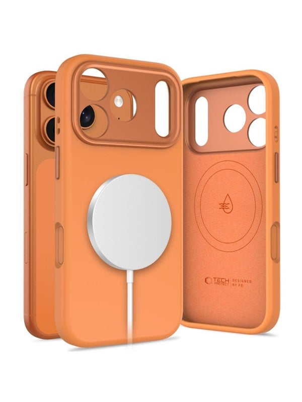 Tech-Protect Uniq MagSafe Case for iPhone 17 Pro Max - Orange