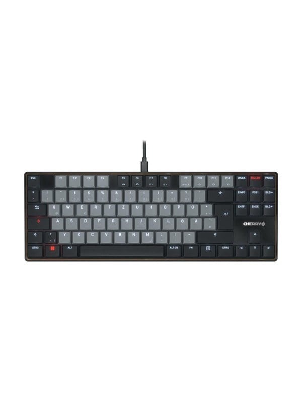 Cherry KC 500 MX LP - Tastatur - Tysk - Svart