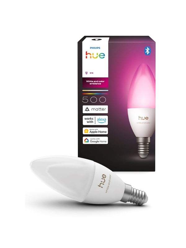 Philips Hue Mignon – E14 lyspære – White and color ambiance – 1-pakning