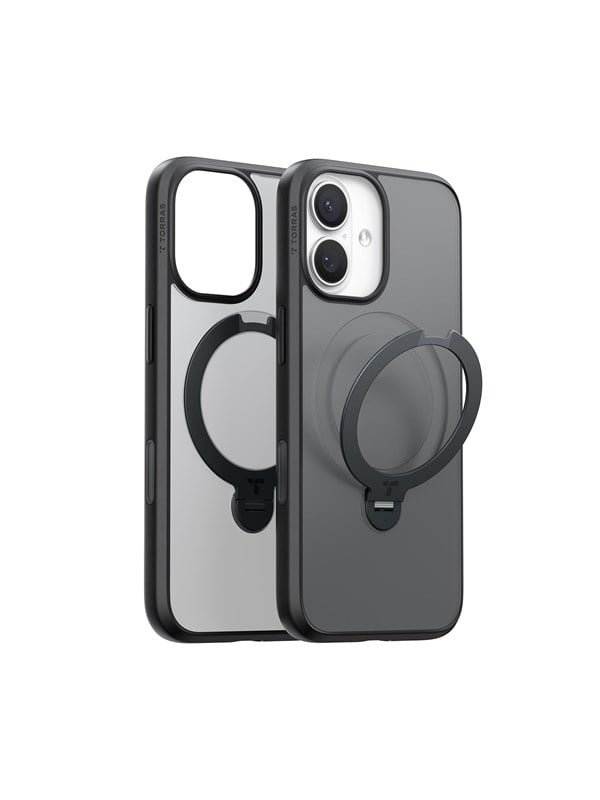 Torras Ostand Q3 Spin - black - iPhone 17