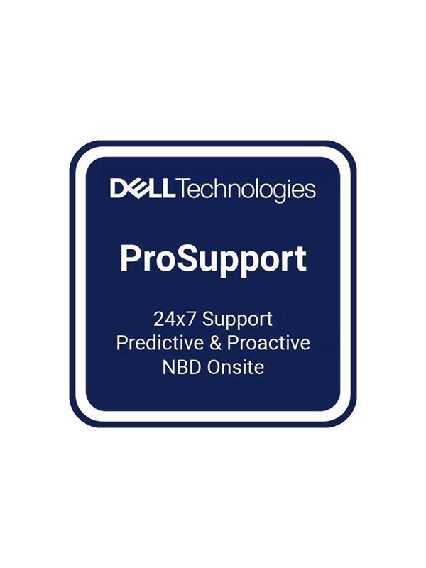 Dell Upgrade from 2Y Collect & Return to 4Y ProSupport - extended service agreement - 4 years - on-site